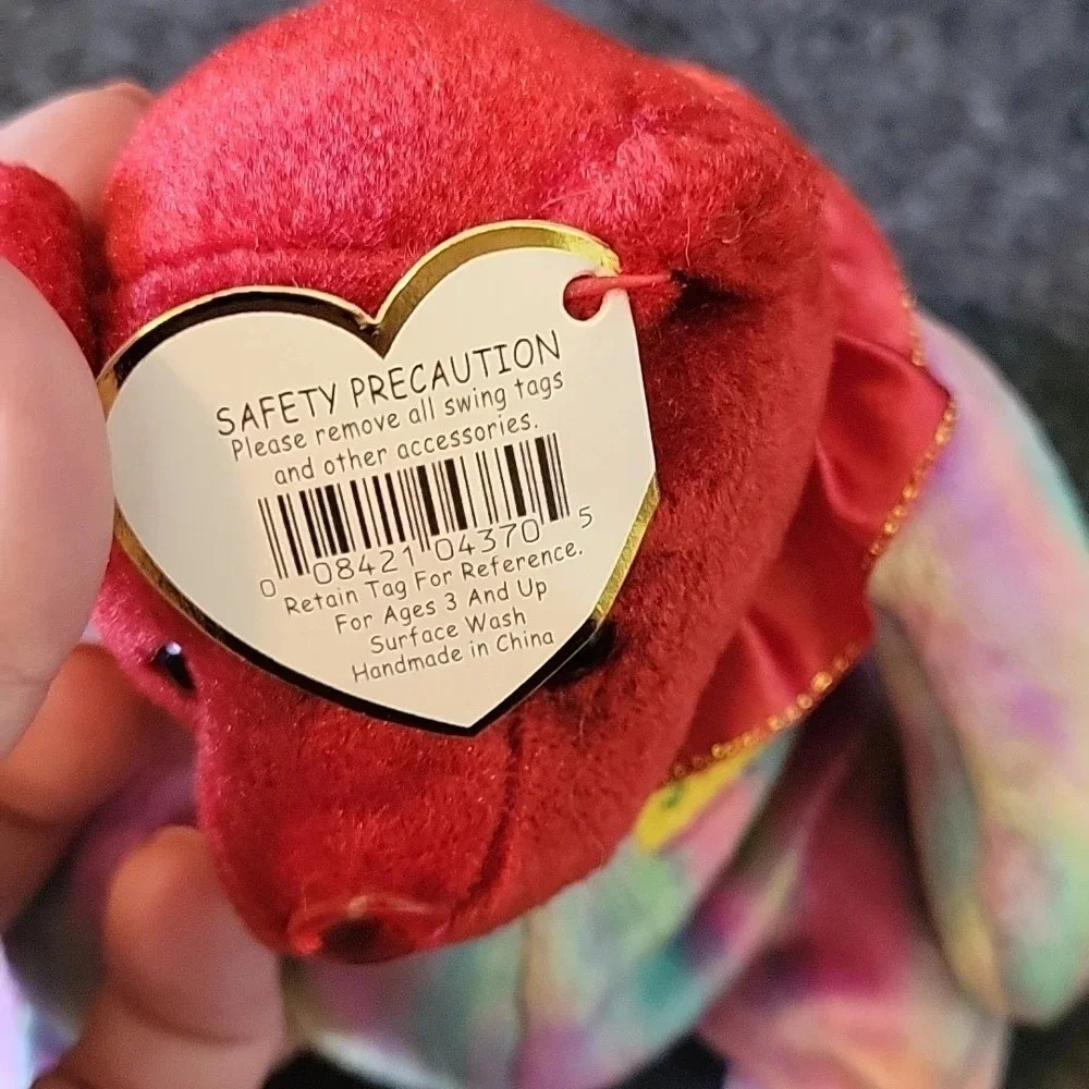 🌴3/$15🌴 July Birthday Teddy Bear Red Kid adult plush toy Celebration - Picture 5 of 9